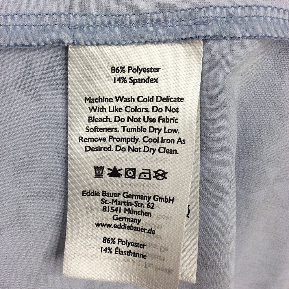 Eddie Bauer Escapelite Sleeveless Tank Top Womens Size 2XL Blue Aztec Travel - Picture 8 of 8